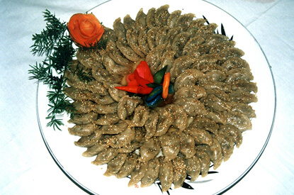 葡萄酒通关条件美食系列(十):长汀芋子饺篇美食物语梦遇上客家图片