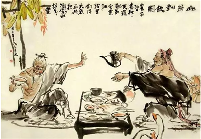 朱卫东:葡萄酒与国画艺术